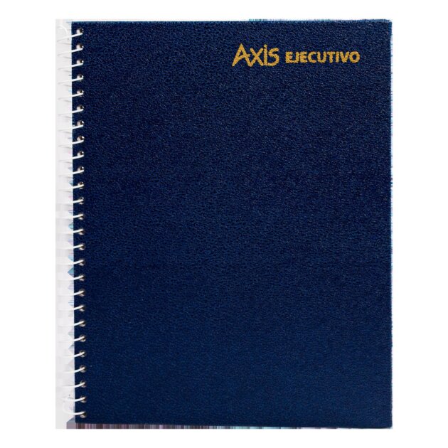 Cuaderno chico Axis 96 hojas azul x10u