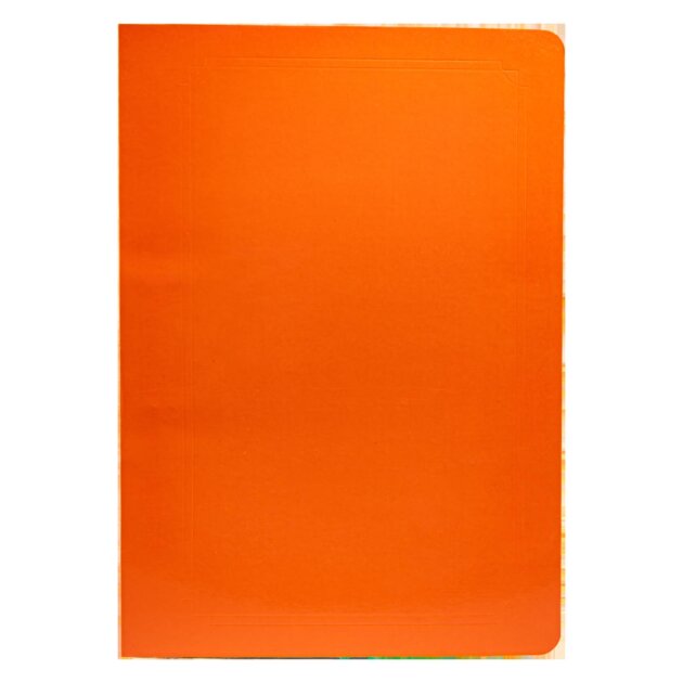 Carpeta archivadora cartón naranja Axis