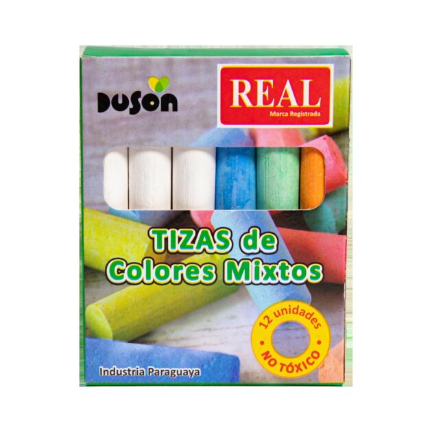 Tizas Real mixto x12