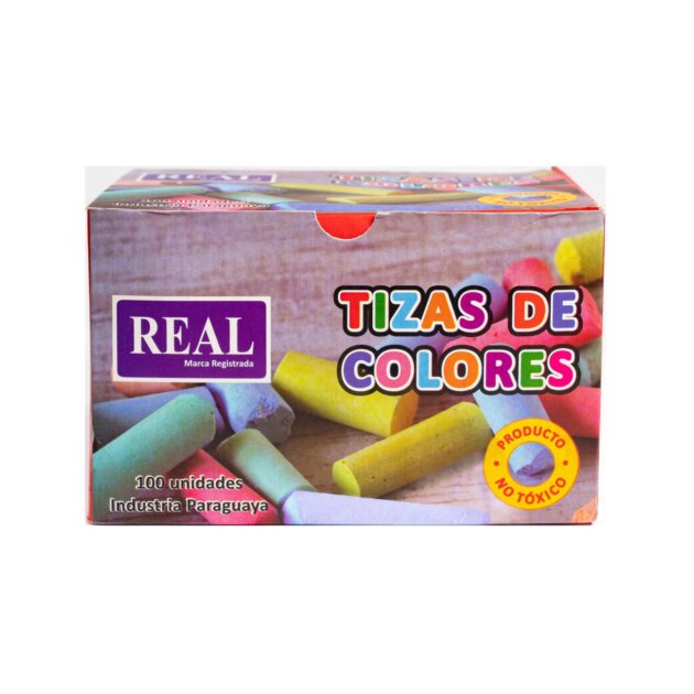 Tiza Real colores x100