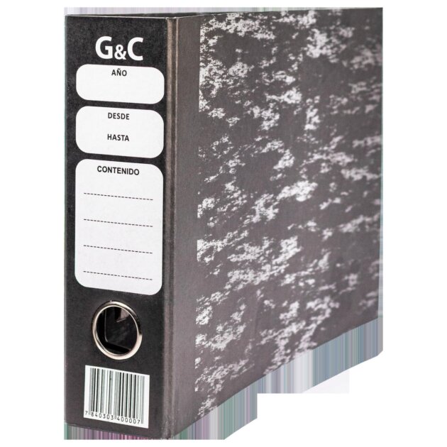 Medio bibliorato lomo fino común G&C